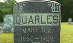 Mary Ila Aaron-Quarles #1557 (Quarles Family)