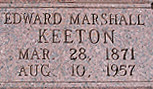 Edward Marshall Keeton #158 (Davis Family)