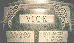Levi Jacob Vick #211 (Lee Family)