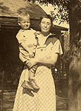 Lou Alice Hayman #1895 Taken with Mae Martin's Son #1924 (Hayman Family)